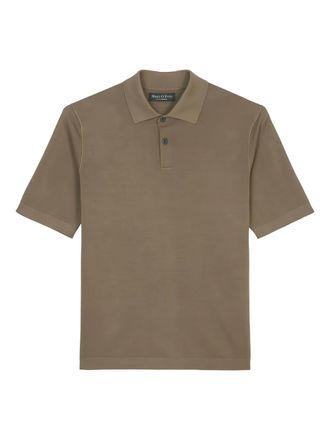 Marc O'Polo Poloshirt met korte mouwen - Bruin