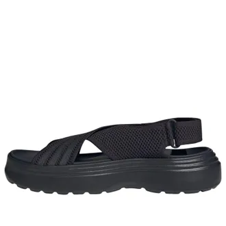adidas (WMNS) adidas Lifestyle Sandal Core Black Carbon KK0392