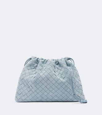 Bottega Veneta Dustbag Intrecciato Small suede pouch