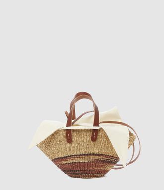 Muu&ntilde; Panier Mini Pacha Brown-Tan