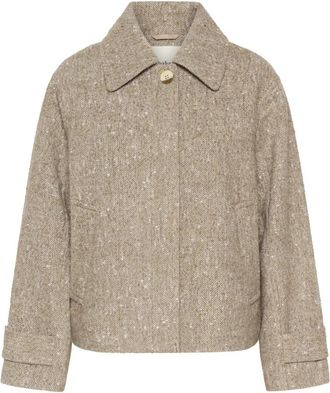 Soaked In Luxury Light Jassen - Dames - Zomerjassen - Beige - S - Jassen