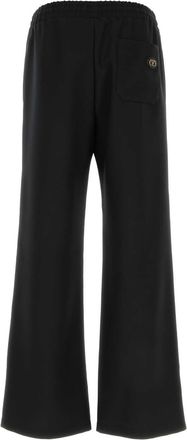 Valentino Garavani Mens Polyester Jersey Joggers Black