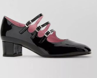 Carel patent leather ballerina pumps