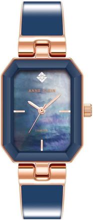 Anne Klein Classic Blue Dial Ladies Watch AK-4162NMRG