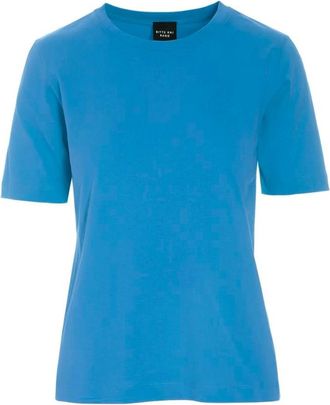 Bitte Kai Rand Dames, Tops, Blauw, Maat: XS Katoen