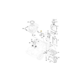 STIGA Sports Racor De Escape Honda Gcv530 Fm Original Stiga - 387869549/0