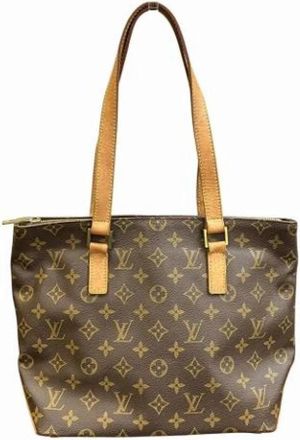 Louis Vuitton Pre-owned Monogram Tote Bag - Dames - Vintage Shopper - Bruin - ONE Size - Vintage