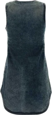 Diesel Womens Dress Blue Cotton