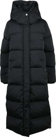 Woolrich Black Polyamide Quilted Down Jacket