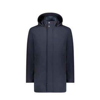Paul & Shark Jassen, Heren, Blauw, 2Xl, Su&egrave;de, Car Coat Typhoon Re-4X4 Stretch