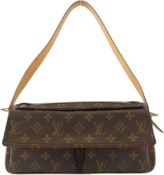 Louis Vuitton Pre-owned Shoulder Bags, female, Brown, Size: ONE SIZE Pre-owned Monogram Viva Cite Shoulder Bag