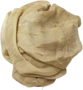 Bulgari Pre-owned Stole - Dames - Vintage Accessoires - Beige - ONE Size - Vintage