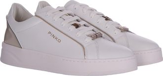 Pinko Womens Sneakers Iris White Trainers