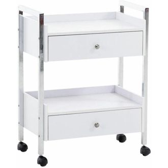 Clp Carrello per attrezzature di lusso bianco