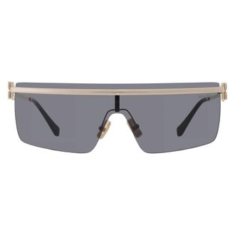 Miu Miu Dark Grey Shield Ladies Sunglasses MU 50ZS 5AK5S0 142