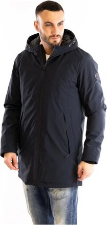 People of Shibuya Hombre, Abrigos, Azul, Talla: XL