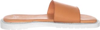 Dr. Martens Slippers - Dames - Sandalen - Oranje - 37 EU - Leer - Schoenen