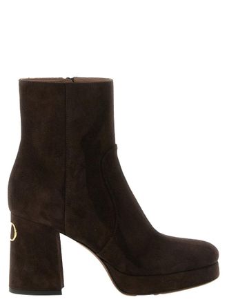 Valentino Garavani Brown Fawcette Boots