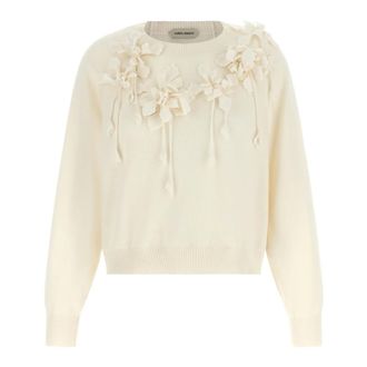 Alberta Ferretti Dames, Truien, Beige, Maat: XS Wol