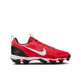 Nike Mens Force Trout 9 Keystone Baseball Cleats Shoes In University Red/white