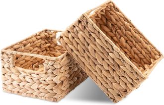 OEM Cesta Rectangular Tejida Para Almacenar Jacintos De Agua