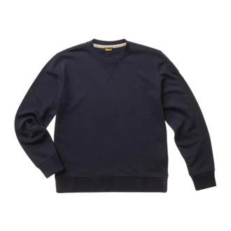 Blauer Round-neck Knitwear, male, Blue, Size: 2XL Thomas Sweatshirt