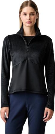 Rossignol Diretta Half-Zip Fleece - Dames - Outdoor shirts - Zwart - L - Fitness