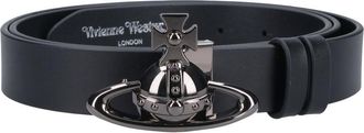 Vivienne Westwood Orb Belt - Black