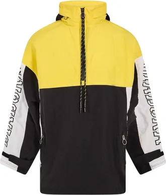 Diadora Ema Performance Training-anorak voor heren (Zonnebloemenveld/Wit/Zwart)