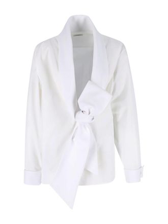 Saint Laurent Camicia Dettaglio Fiocco