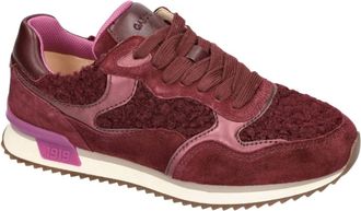 Gabor Schoenen, Dames, Rood, 41 1/2 EU, Wol, 6002.03.005 Sneaker