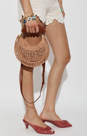 Chlo&eacute; Banana Mini Bag, Womens, Beige