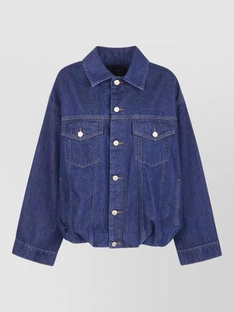 7 For All Mankind soul jacket collared chest pockets