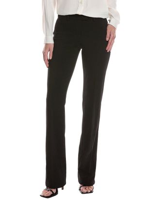 Michael Kors Crepe Yasmeen Wool & Silk-Blend Trouser