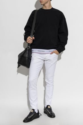 Dsquared2 Sweatshirt With Logo, Mens, Black