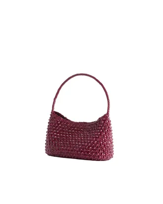 Dragon Diffusion Calfskin Leather Shoulder Bag - Purple
