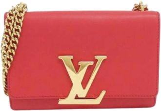 Louis Vuitton Pre-owned Cross Body Bags, female, Red, Size: ONE SIZE Pre-owned Pochette Shoulder Bag