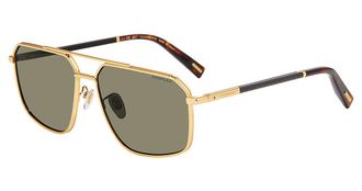 Chopard Green Navigator Mens Sunglasses SCHL77 400P 61