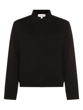 Lardini Black Wool Jacket