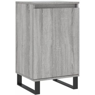 vidaXL Aparador Madera De Ingenier&iacute;a Gris Sonoma 40x35x70 Cm Vidaxl