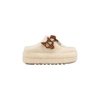 Naked Wolfe Schoenen, Dames, Beige, 40 EU, Wol, Blizzard Slip-On