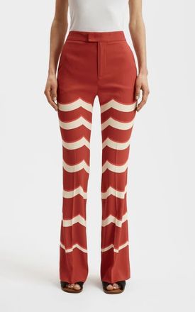 La DoubleJ Saturday Night Pants in Fans Plac&eacute;e Red at Nordstrom, Size X-Large L It