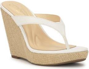 Jessica Simpson Jyseta Platform Wedge Flip Flop in White 03 at Nordstrom Rack, Size 9.5