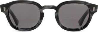 Cutler and Gross Occhiali da sole tondi - Nero