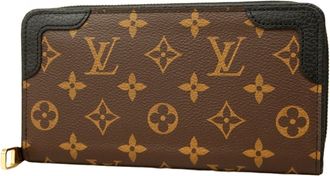 Louis Vuitton Black Long Wallet (Bi-Fold) (Pre-Owned)