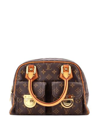 Louis Vuitton Manhattan Handbag Monogram Canvas PM satchel - Bruin