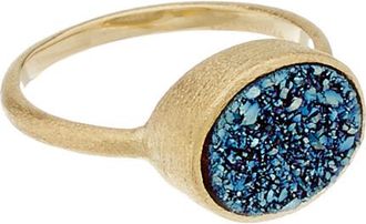 Rivka Friedman 18K Clad Quartz Ring