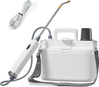 OEM Pulverizador El&eacute;ctrico De 5 Litros, Pulverizador A Presi&oacute;n Para Jard&iacute;n, Pulverizador Con Lanza Telesc&oacute;pica, Boquilla De Lat&oacute;n Ajustable Continuamente,