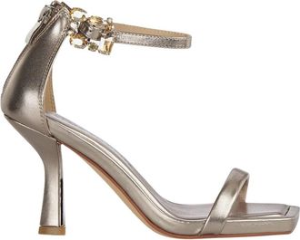 Alma En Pena Sandaal met hak en gesp - Dames - Sandalen met hakken - Geel - 39 EU - Schoenen
