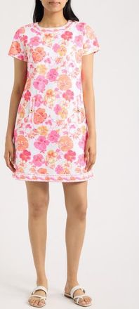 Lilly Pulitzer Linnea Floral Print Sheath Dress in Resort White Pansy Fansy at Nordstrom, Size Xx-Small